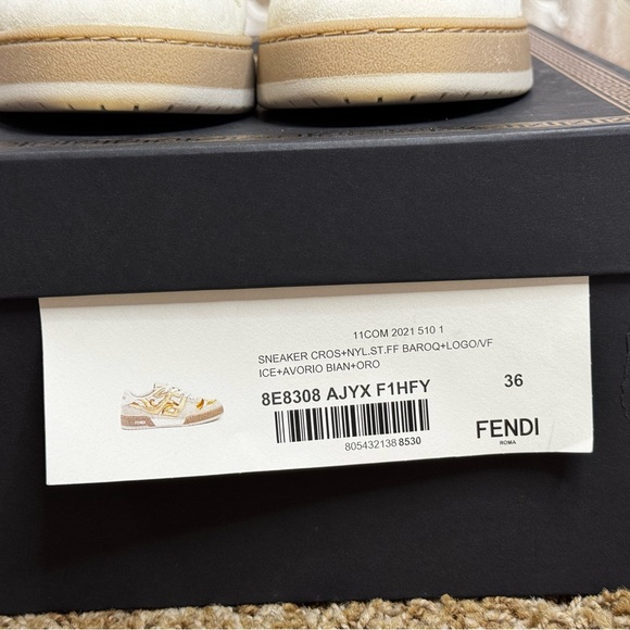 Fendi Match Sneaker, Fendace Collection, Authentic - Picture 3 of 5